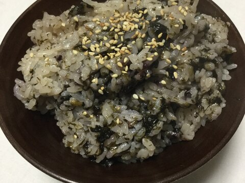 味付けのりの炊き込みご飯